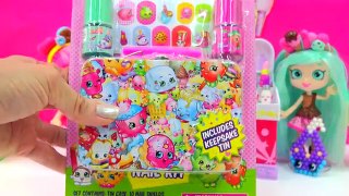 Shopkins Nail Polish Painting + Sticker Kit with Tin for your Collection - Cookieswirlc Video