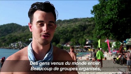 Dans la baie Maya, pas "un coin de sable sans touristes"