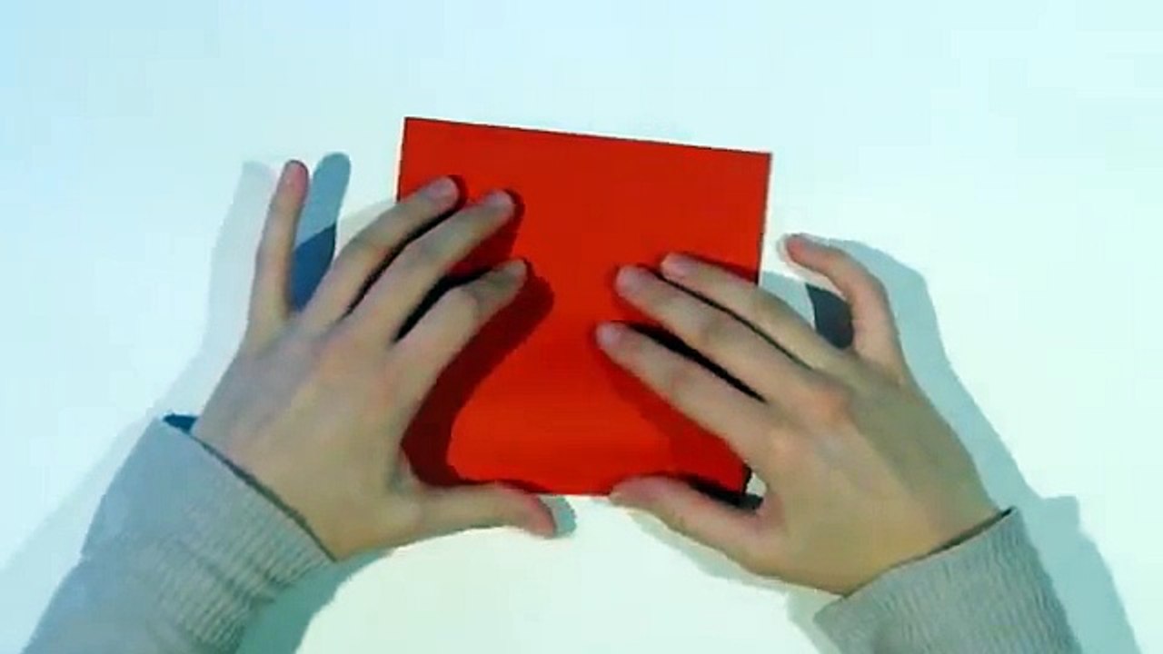 Easter Origami Bird - Easy Origami Tutorial - How to make an easy origami bird