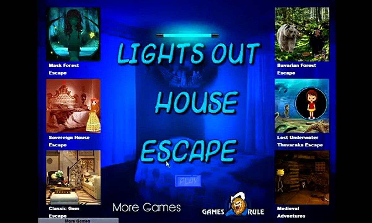 Lights Out House Escape walkthrough Games2Rule.