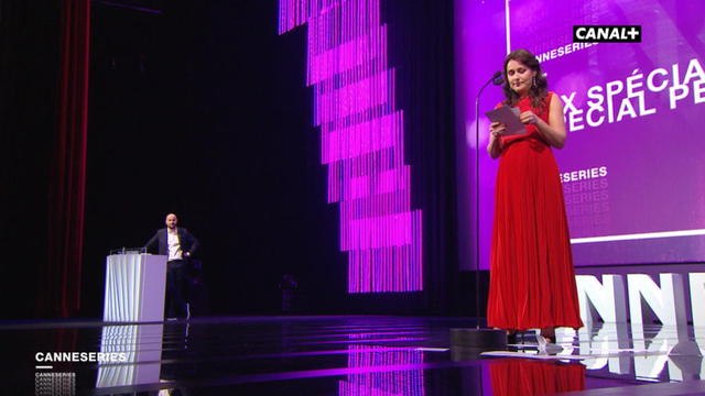 Prix spécial d'interpretation - Cérémonie de clôture 2018 - CANNESERIES