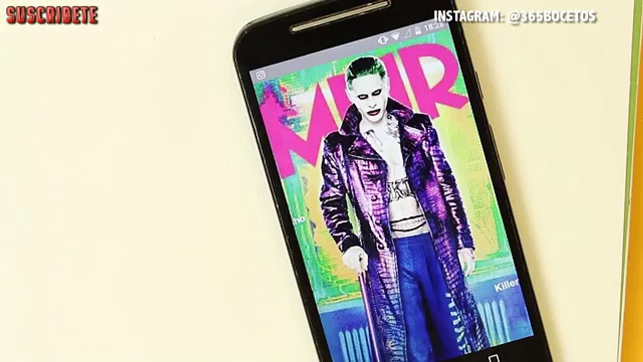 COMO DIBUJAR A JOKER AL ESTILO GRAVITY FALLS - Y si el escuadron suicida viviera en Gravity Falls?