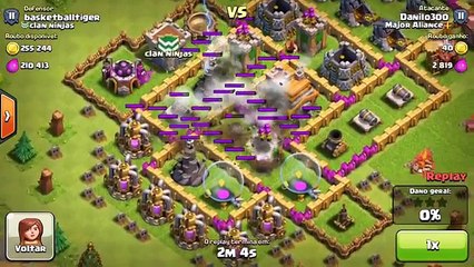Clash of Clans - Tecnicas de ataque usando tropas básicas