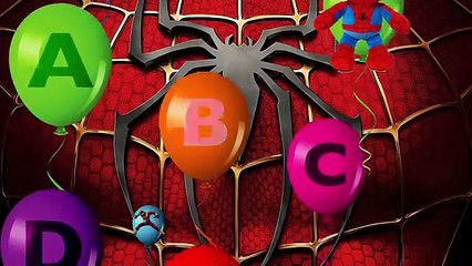 SPIDERMAN TOYS Videos ABC Song Alphabet Song ABC Nursery Rhymes ABC Song for Children