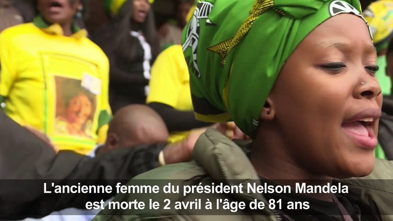 Les Sud-Africains saluent le combat de Winnie Mandela