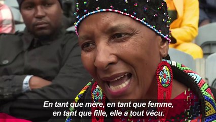 Les Sud-Africains saluent le combat de Winnie Mandela