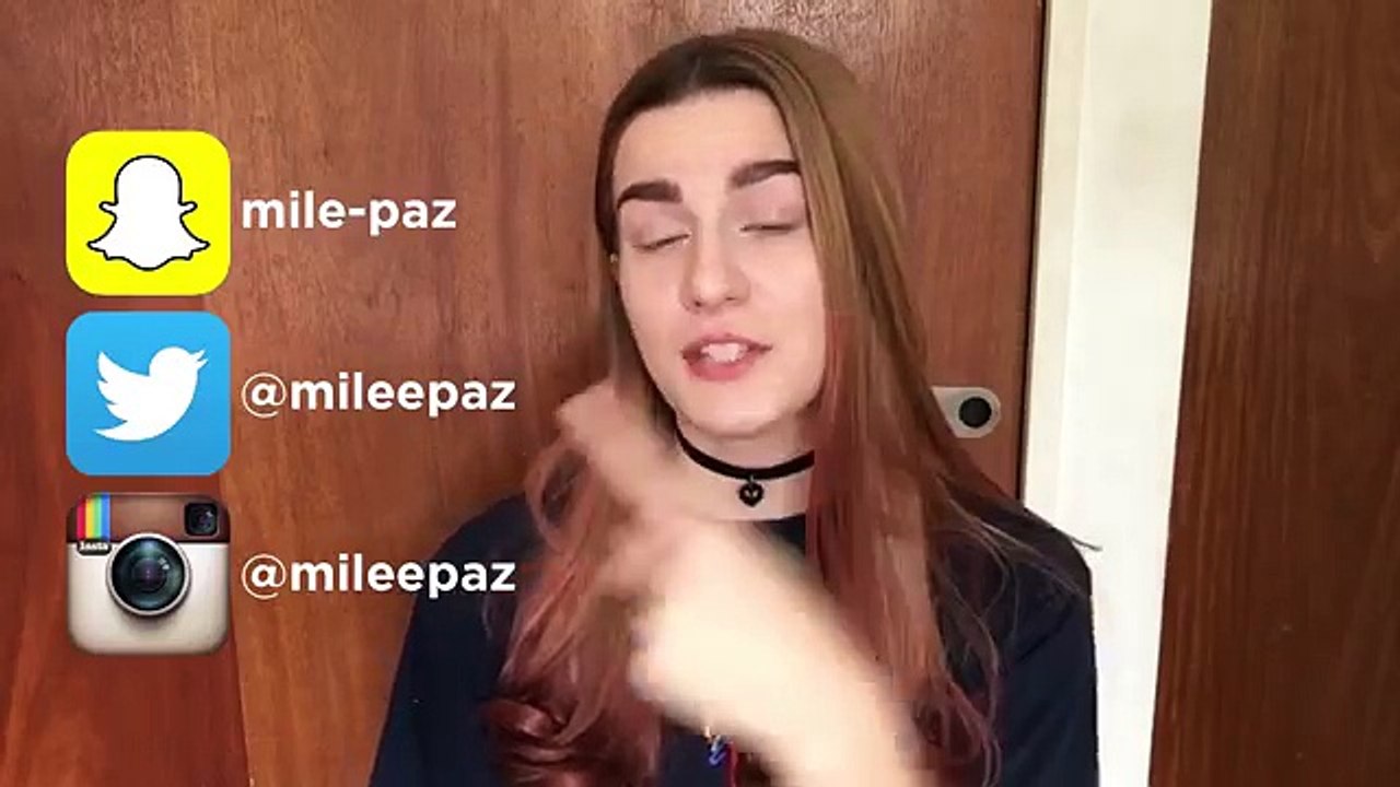 LABIAL LIQUIDO COMO DELINEADOR?! || MILENA PAZ