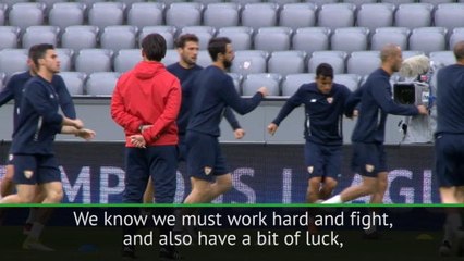 Montella calls for clinical Sevilla against Bayern