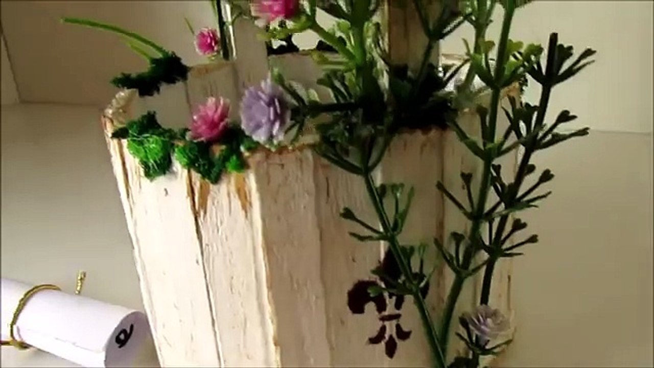 DIY: COMO FAZER POÇO DOS DESEJOS com Palitos de Picolé /Rustic Well Popsicle Crafts #diypalitos