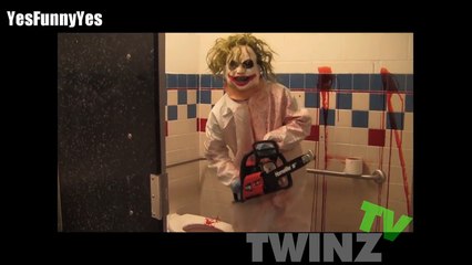 Scare Prank With Chainsaw!