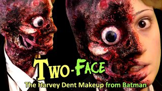 FX Maquillaje Dos Caras (Batman) / Two-Face or Harvey Dent - Halloween Makeup