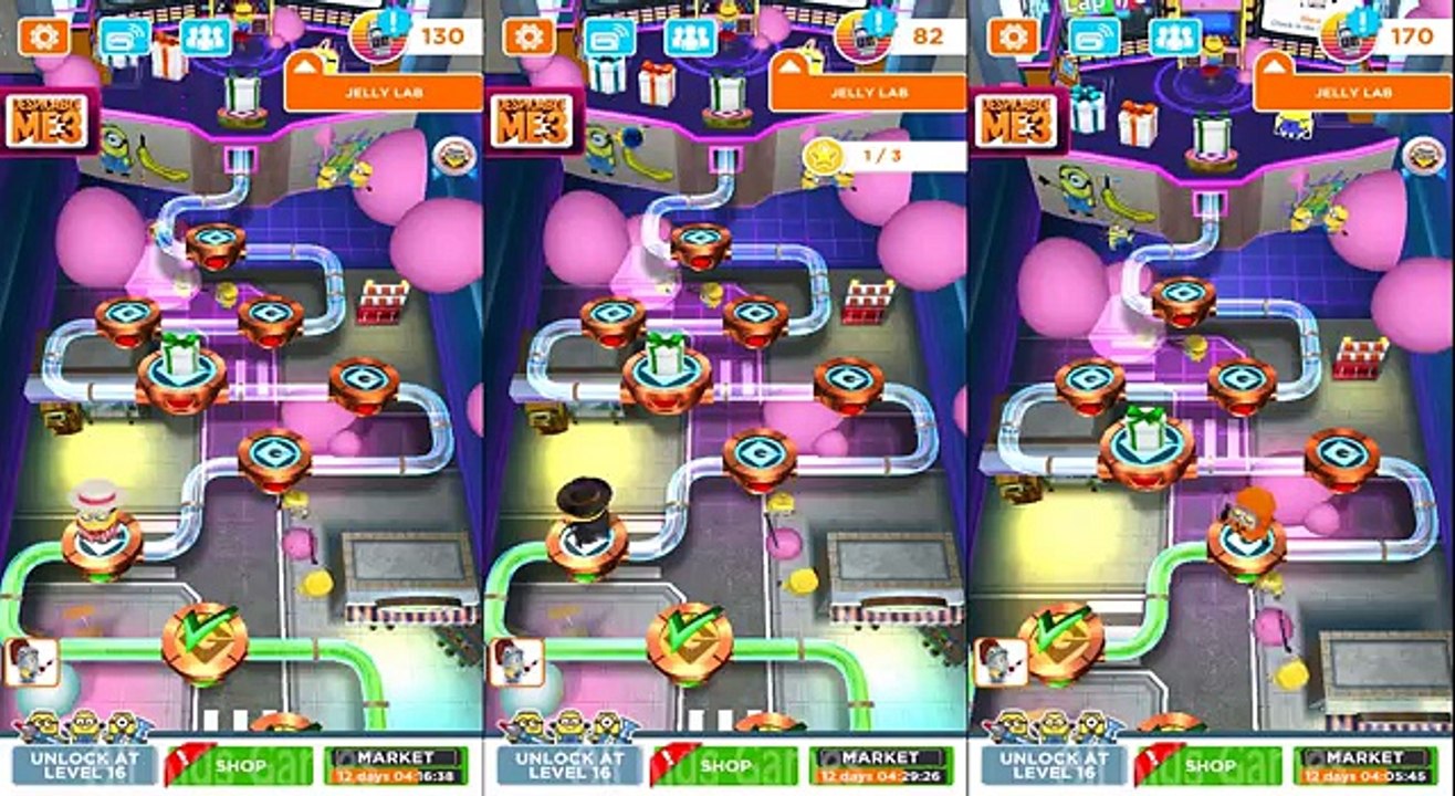 Despicable Me 2 - Minion Rush : Spy Minion Vs Hazmat Vs Barker ! Games For Kids