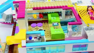 Lego Friends Sunshine Catamaran Part 2 Build Review Silly Play Kids Toys