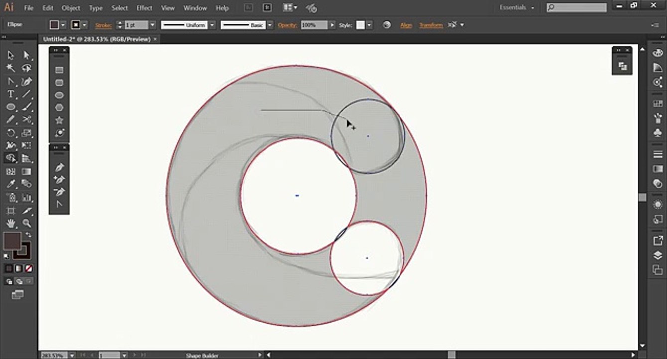 Illustrator Tutorial 3D Logo Design Colorful C