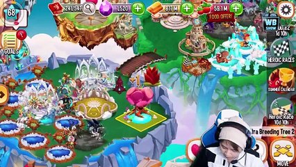 Dragon City: Heroic Race Island #2 Released! High Nucleus Dragon! (iOS/Android Gameplay)