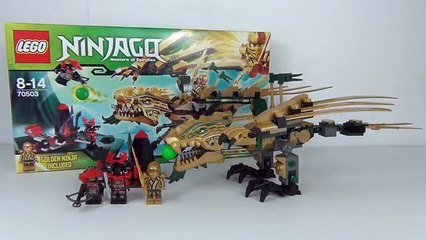 Lego Ninjago The Golden Dragon Review 70503, The Final Battle