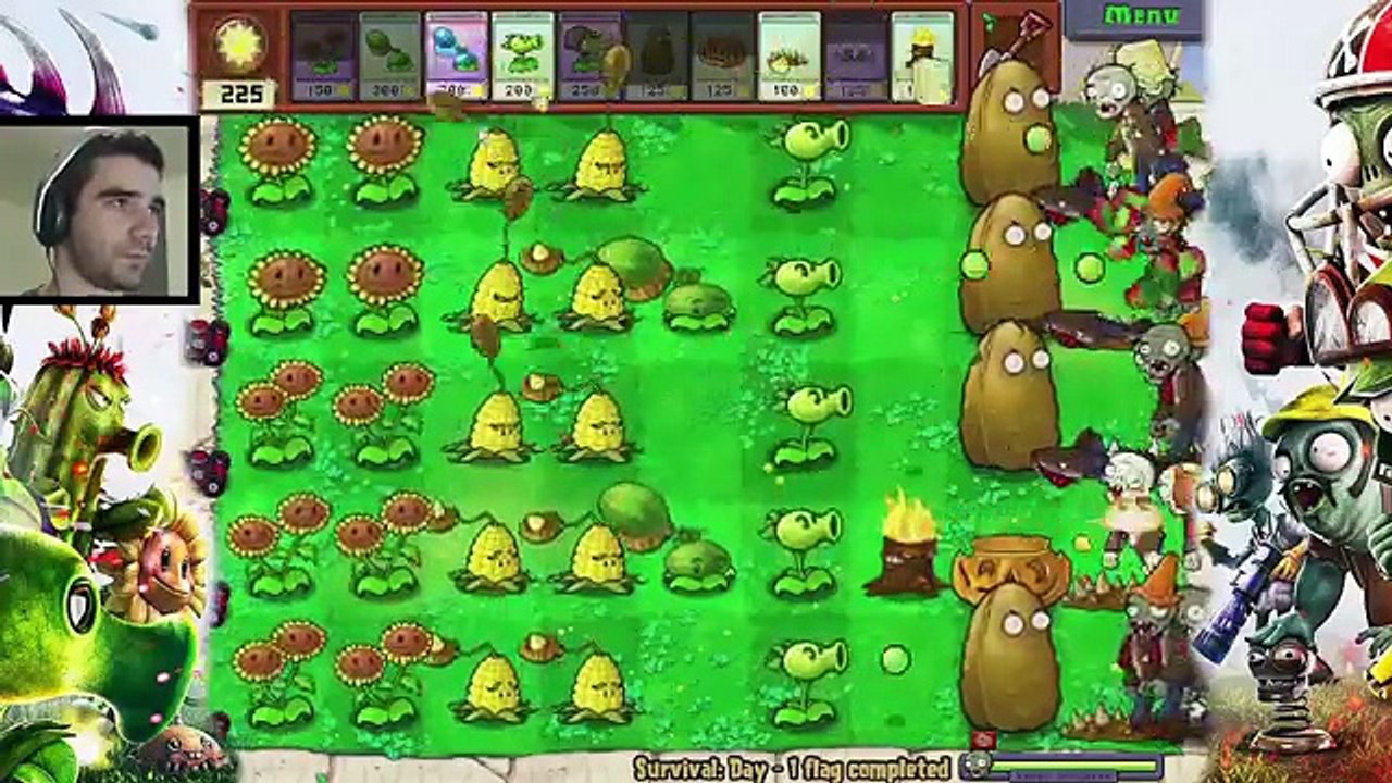 Survival Day - Plants vs Zombies #30