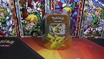 UNBOXING LATA PIKACHU EX - Apertura de cartas Pokémon
