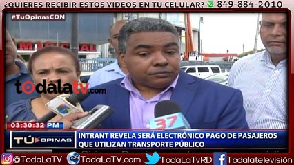 Sistema de pago electrónico  transporte público es un hecho-CDN-VIDEO