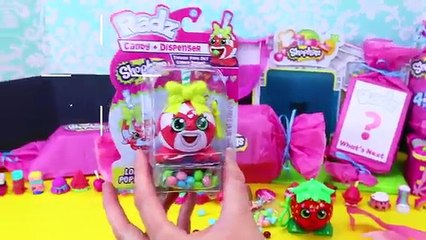 New Shopkins Radz 4 Flavors Candy Dispensers