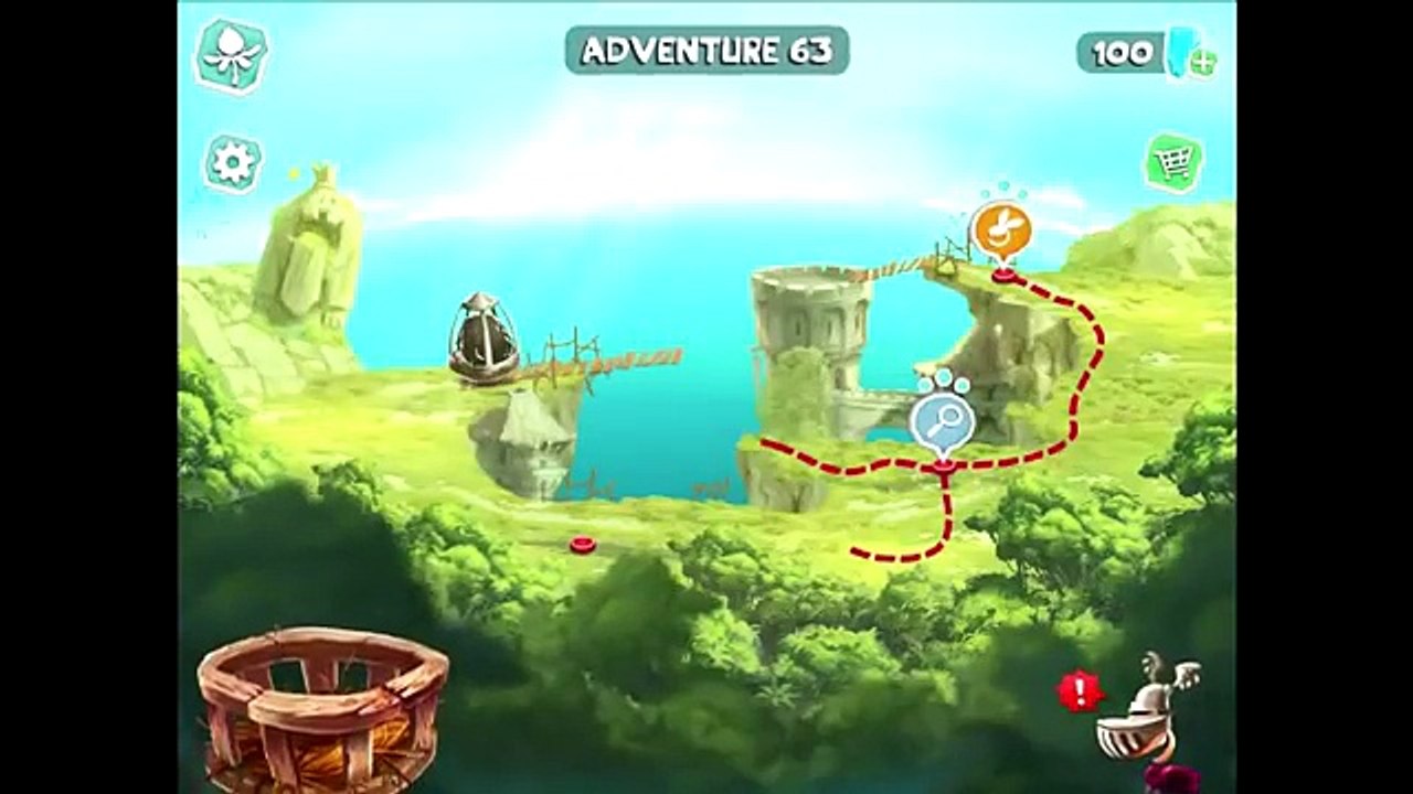 Rayman Adventures (Adventure 63 - 64) iOS / Android Gameplay Video - Part 25