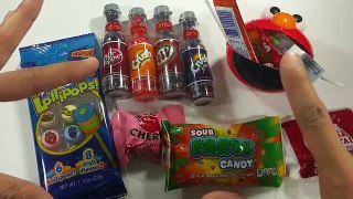A lot of New Candy Farts Candy Soda Candy Lollipops & Big Cherries