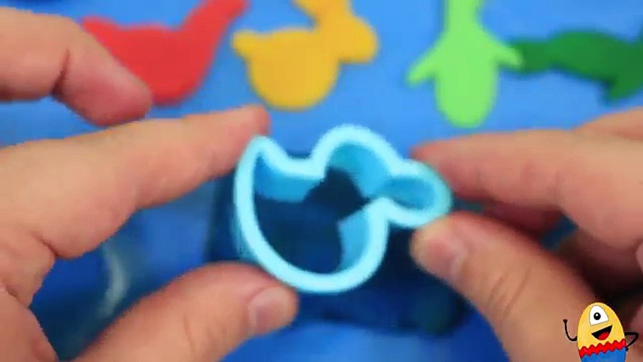 Play and Learn Colours with Glitter Playdough Sparkle Pac-Man with Molds Fun for Kids