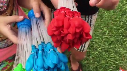 Geweldig! Battle Balloons 120 Waterballonnen in ong.1 Min. Gevuld