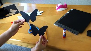 Simple & Chic DIY Butterfly Wall Decorations Ƹ̵̡Ӝ̵̨̄Ʒ | tamaralisse
