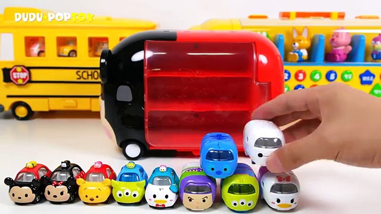 디즈니 썸썸 토미카와 캐리어 (Disney Tsum Tsum Motors Mickey Mouse Storage Case)