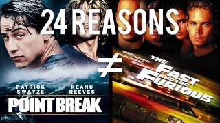 24 Reasons Point Break & The Fast and the Furious Are Different