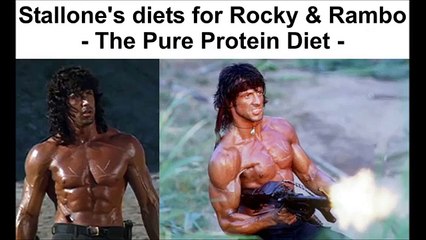 Stallones diets for Rocky and Rambo -- The Pure Protein Diet