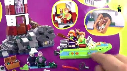 Музей ЛЕГО LEGO обзор 75903 Скуби Ду Маяк с привидениями