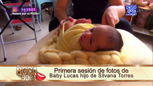 “La Veneno” Torres y su hijo Lucas Xavier en su primera sesión de fotos