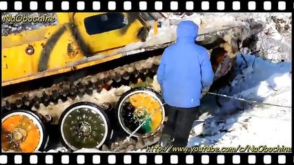 МТЛБ, ГТ-СМ На непроходимом бездорожье! Глаза боятся а мотолыга едет! Танки грязи не боятся!