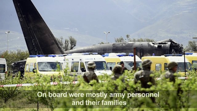257 dead as military plane crashes in Algeria's worst air crash