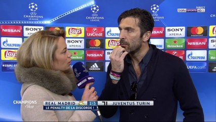 Gianluigi Buffon : "L'arbitre a sifflé une faute qu'il est le seul à avoir vu"