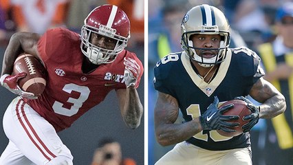 Charley Casserly's comp for Calvin Ridley: Ted Ginn Jr.