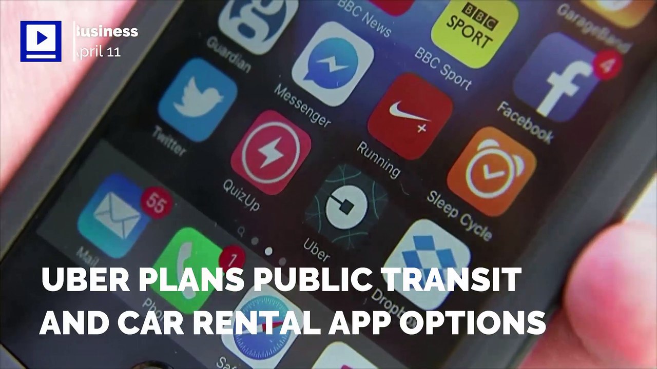 Uber Plans Public Transit and Car Rental App Options