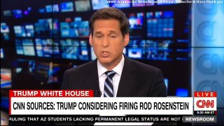 Sources: President Donald Trump considering firing Rod Rosenstein. #Rosenstein #DonaldTrump