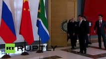 Los líderes del BRICS se reunen en Antalya