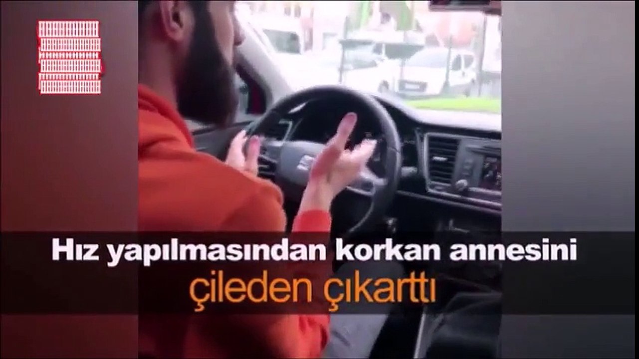 Oğlunun 20 Km Hızla Gitmesini İsteyen Anne