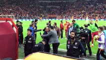 Muslera'nın Orta Sahadan Yediği Gol Sonrası Sinirlenmesi