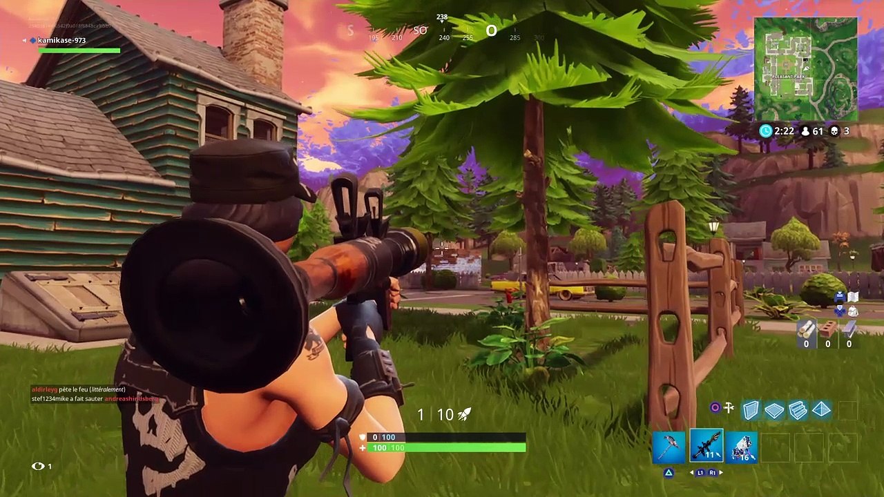 FORTNITE BATTLE ROYAL: Victoire Royal Trop simple.