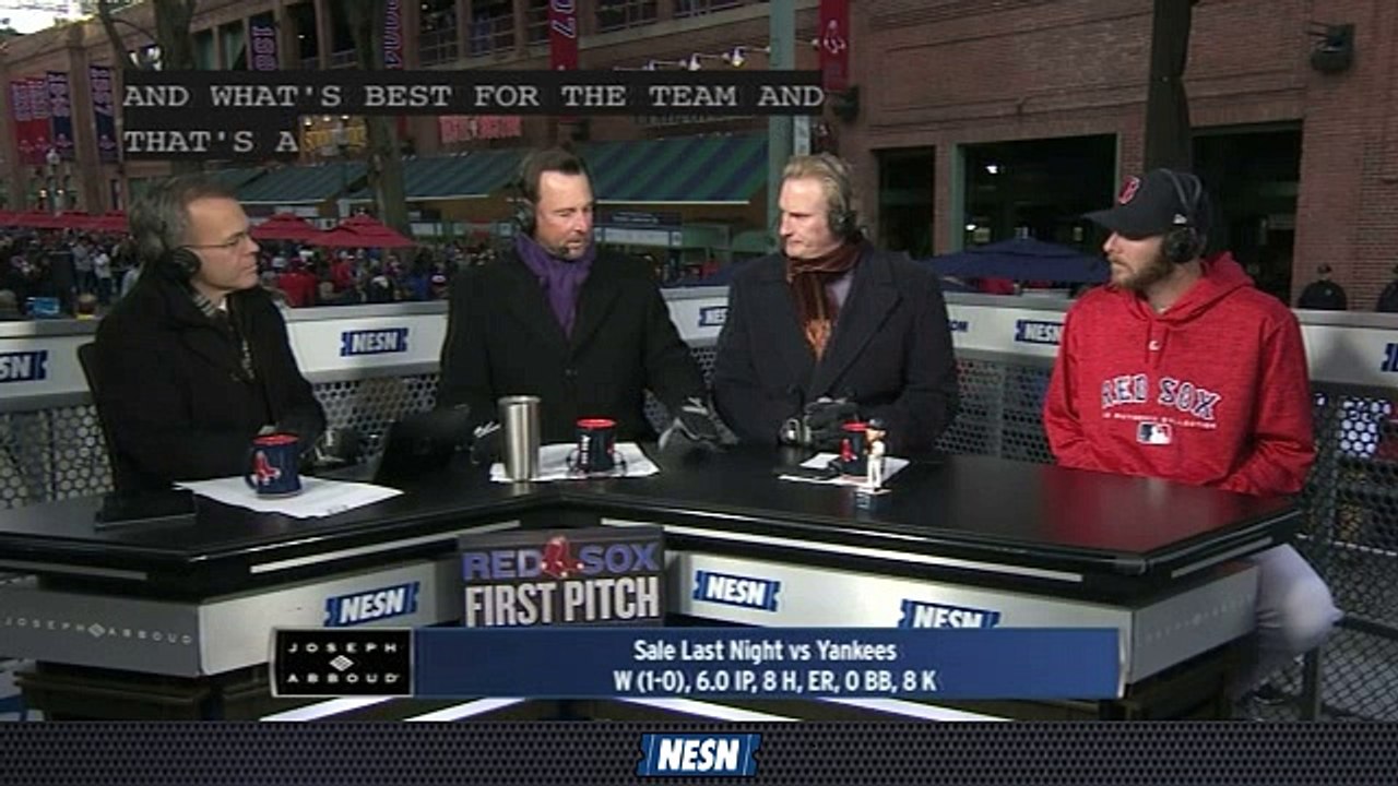 Red Sox First Pitch: Chris Sale Shed's Light On Red Sox Pitching Mentality
