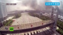 Apocalípticas imágenes de las devastadoras explosiones en China