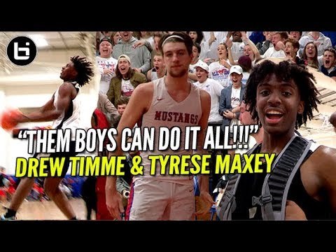 THEM BOYS CAN DO IT ALL! Drew Timme & Tyrese Maxey Ballislife Highlights