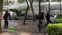 Violentos disturbios en Chile durante la marcha por la 