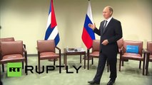 Putin a Raúl Castro: 