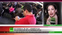 Detienen al presunto autor de la desaparición de los normalistas de Ayotzinapa